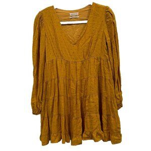 Urban Outfitters Mustard Yellow Dress